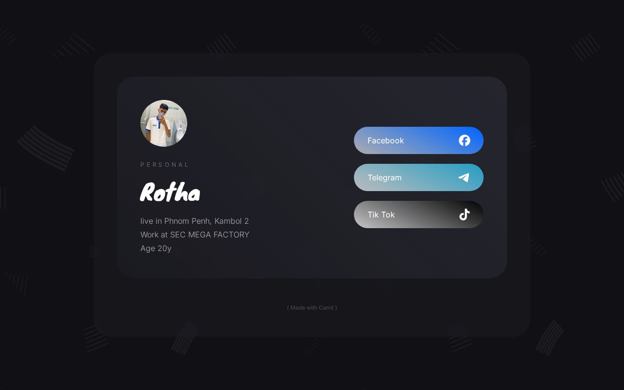 Carrd profile picture for @rotha